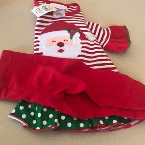 Christmas Outfit with Santa